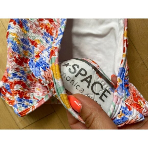 L*SPACE "barlette" Bitsy flowers bikini bottom womens sz Xsmall BNWOT - Picture 5 of 5